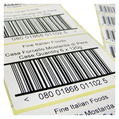 etiqueta CODIGO DE BARRA