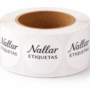 Etiquetas Autoadhesivas Blancas Personalizada